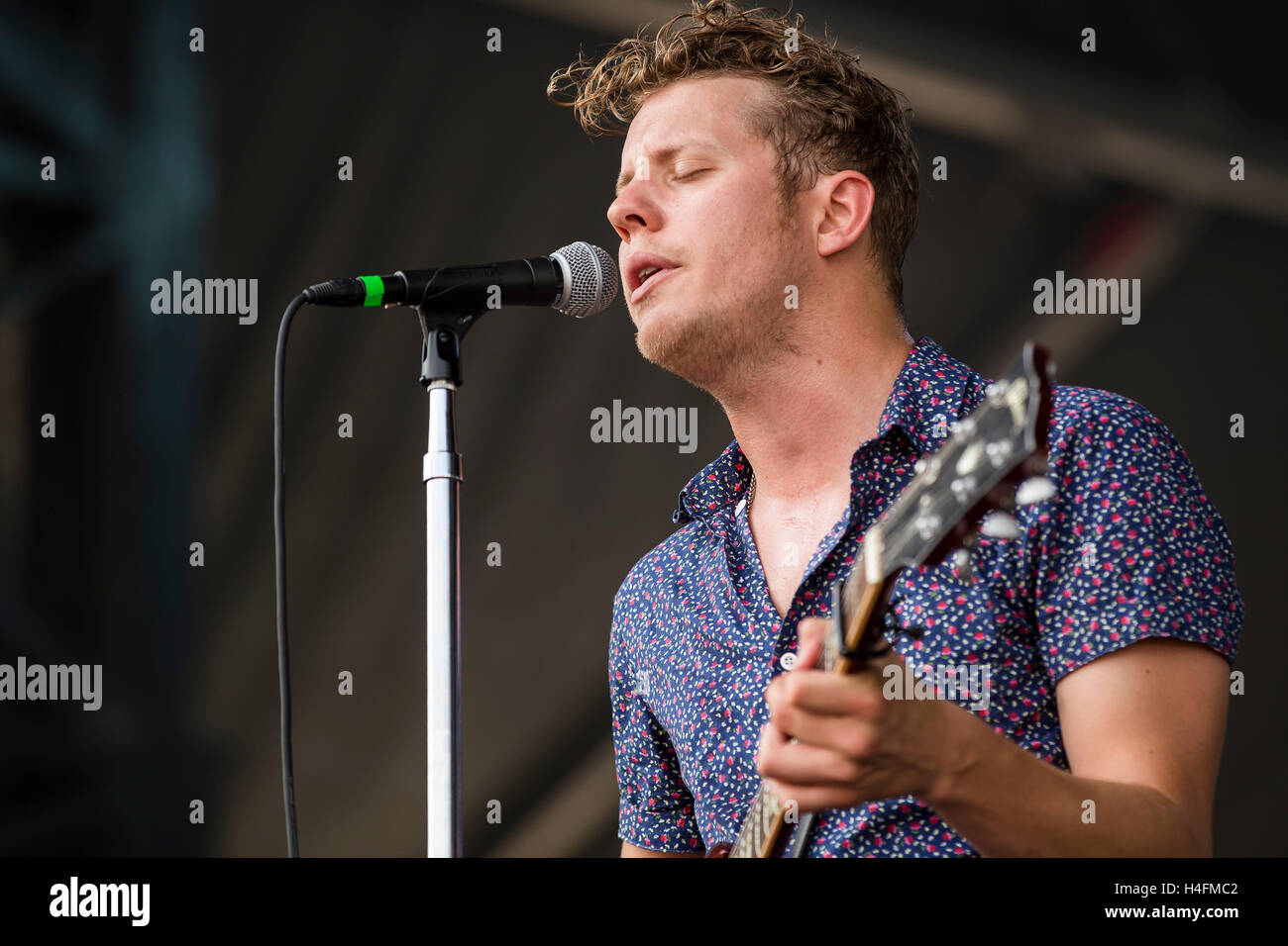 Anderson East performs at Day One of Sloss Fest in Birmingham, Alabama