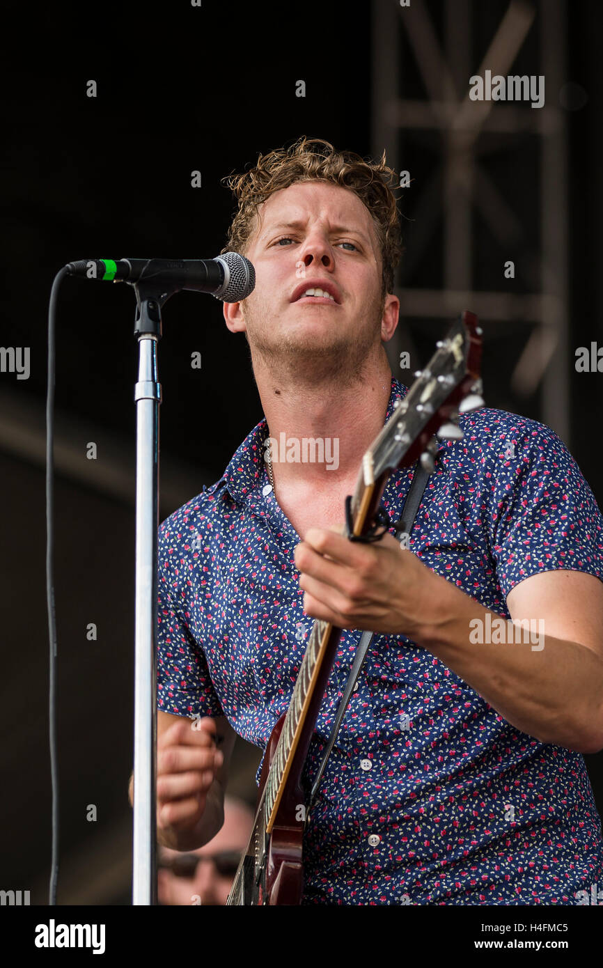 Anderson East performs at Day One of Sloss Fest in Birmingham, Alabama