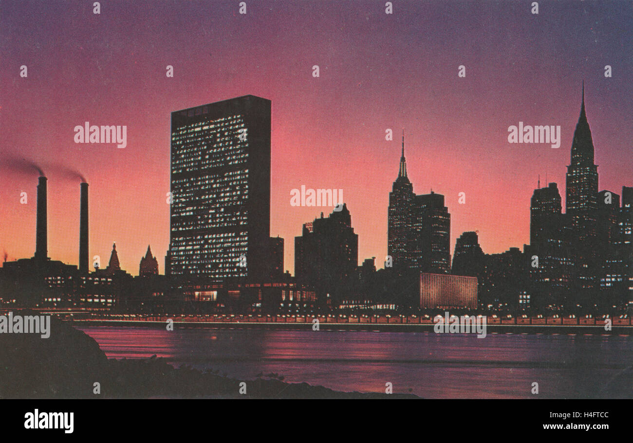 New York Skyline 1960s High Resolution Stock Photography And Images Alamy