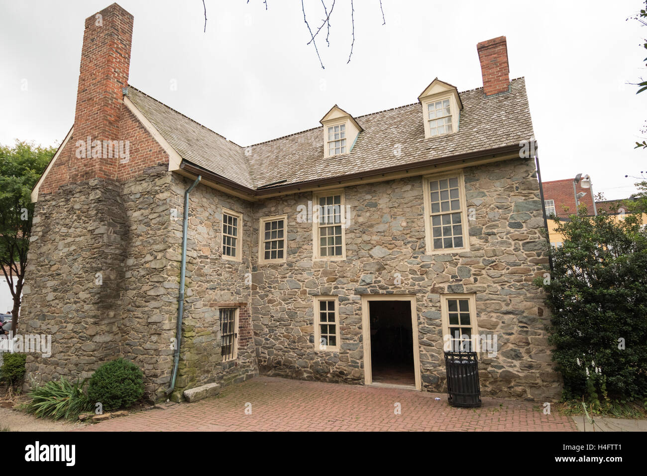 The Old Stone House, the oldest standing home in Washington, DC Stock Photo