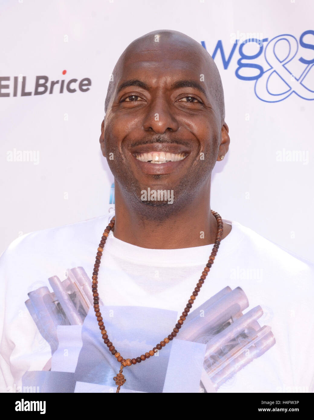 John Salley arrives at the 4TH Annual Kailand Obasi HoopLife Fundraiser To Benefit "All It