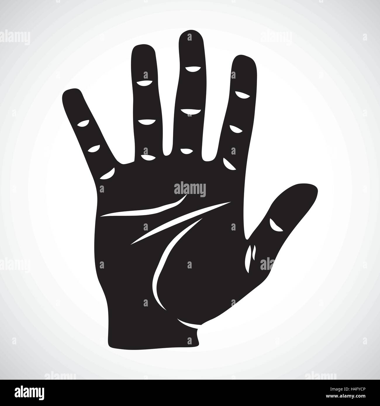 Icon Set Hand for the creative use in graphic design Stock Vector Image ...