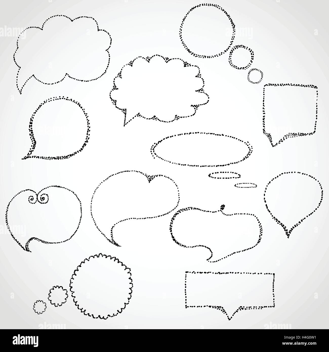 talking cloud stock vector art illustration vector image