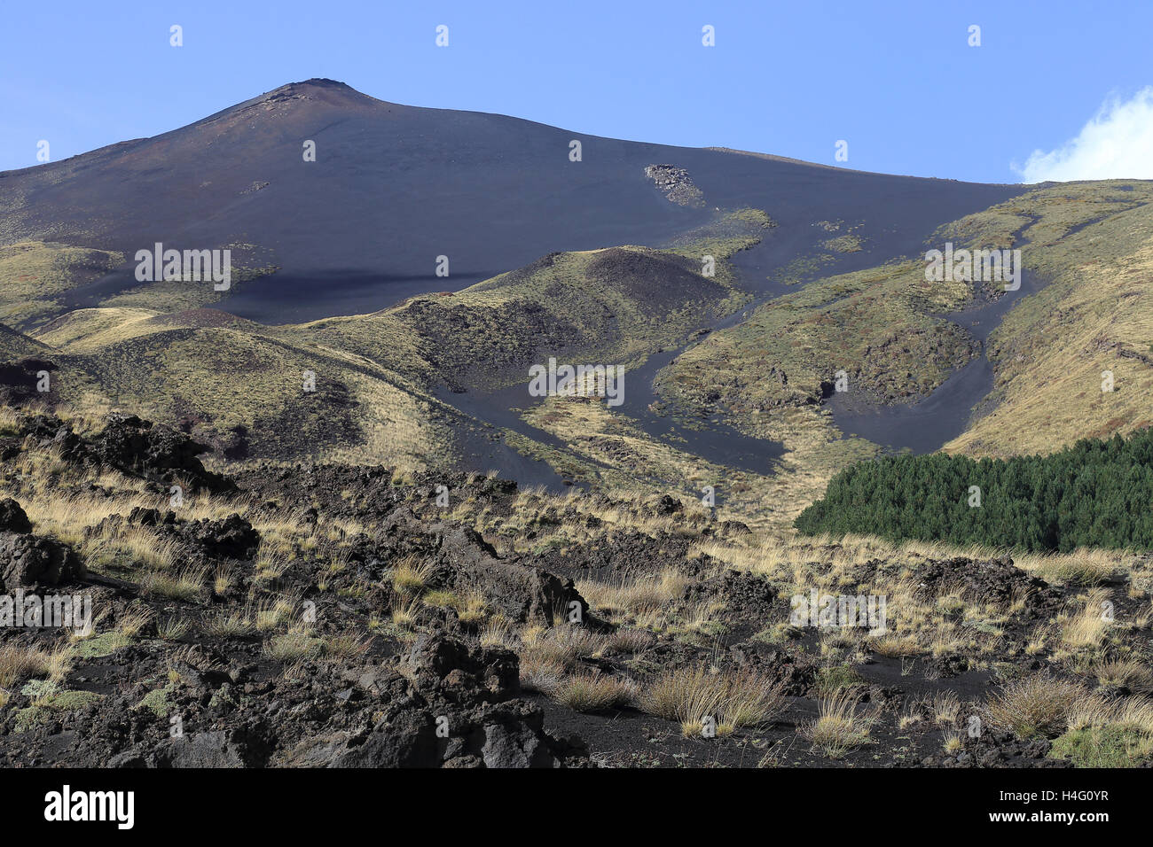 Etna National Park, Sicily, Italy Stock Photo