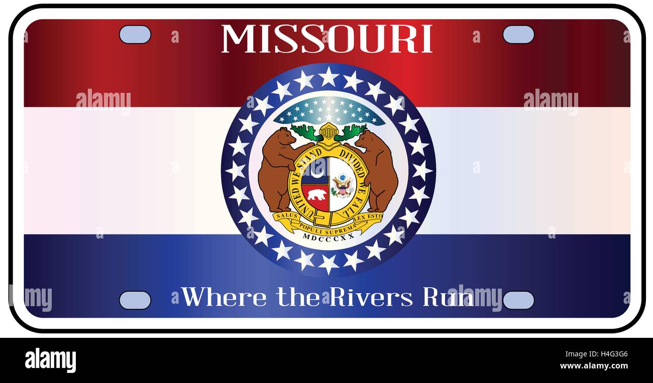 Missouri license plate hires stock photography and images Alamy