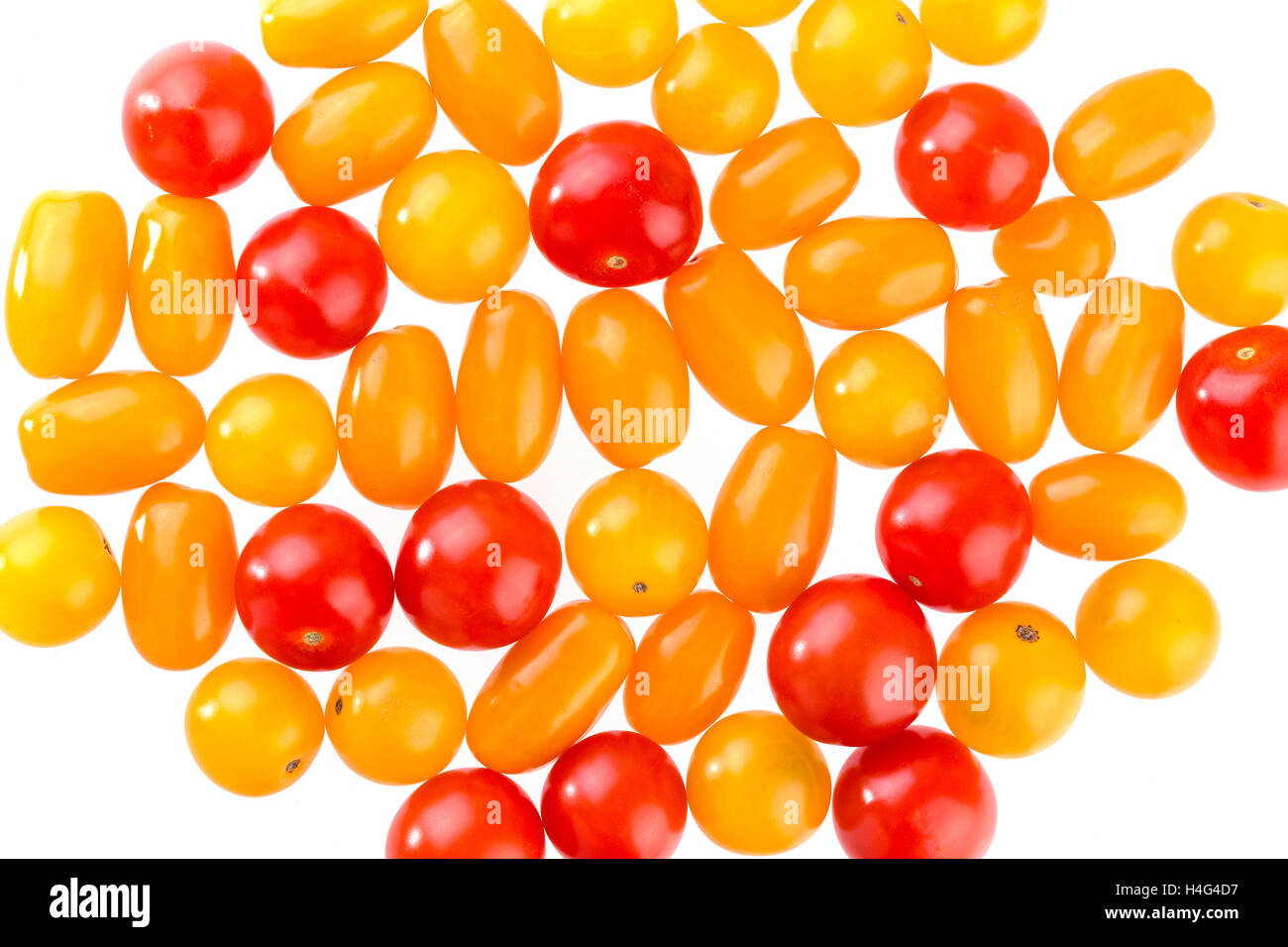 Cherry tomato isolated on white background Stock Photo