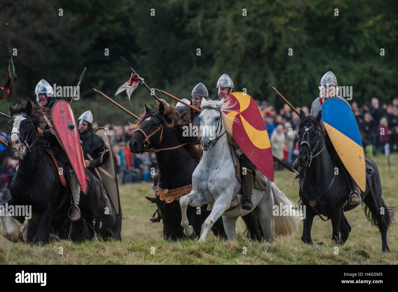 Battle hastings horse hires stock photography and images Alamy
