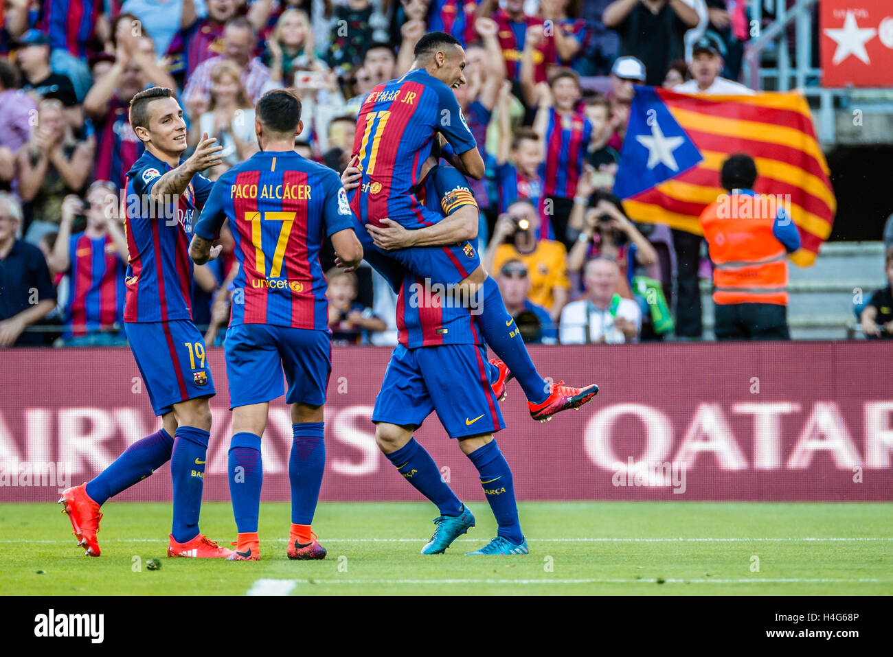 Barcelona, Catalonia, Spain. 15th Oct, 2016. FC Barcelona forward MESSI