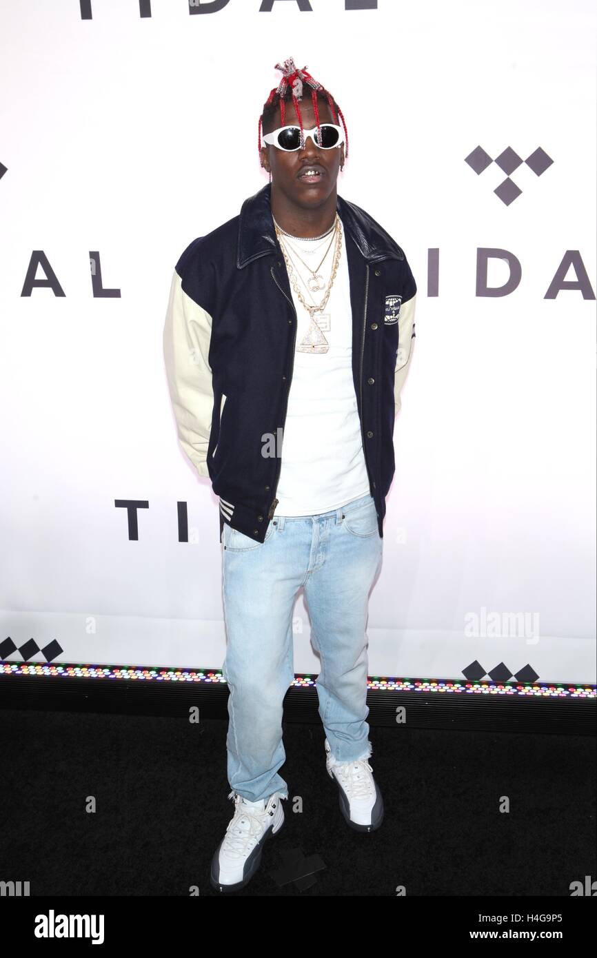 New York, NY, USA. 15th Oct, 2016. Lil Yachty attends TIDAL’s