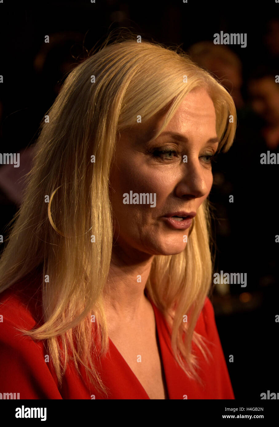 London, UK. 15th Oct, 2016. Joely Richardson attending  the Premiere of SNOWDEN  at the BFI London Film Festival Odeon Leicester Square Saturday 15th October 2016 Credit:  Peter Phillips/Alamy Live News Stock Photo
