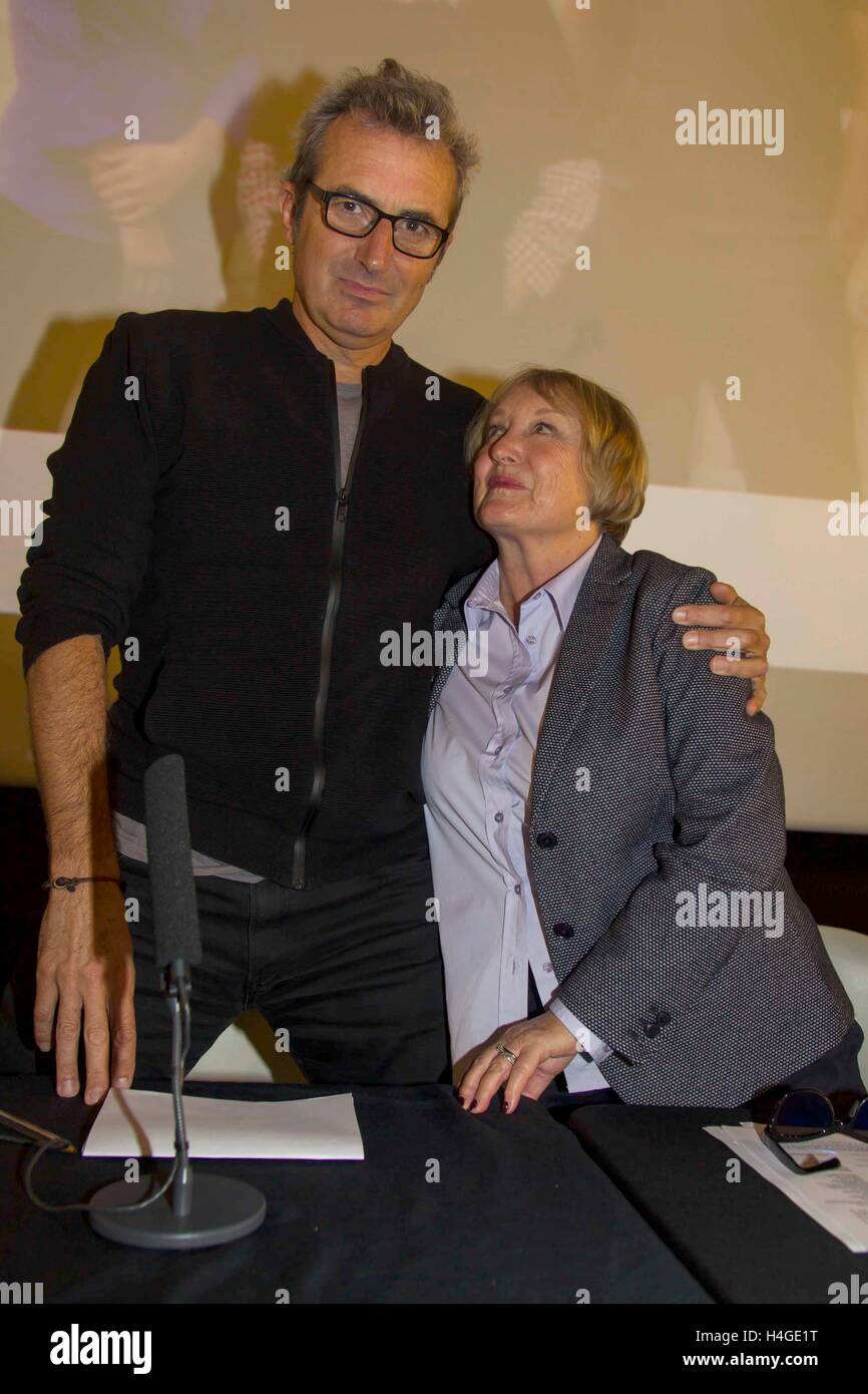 Yvonne Blake during a press conference at the Spanish Cinema Academy in Madrid on Saturday 15, October 2016 Stock Photo
