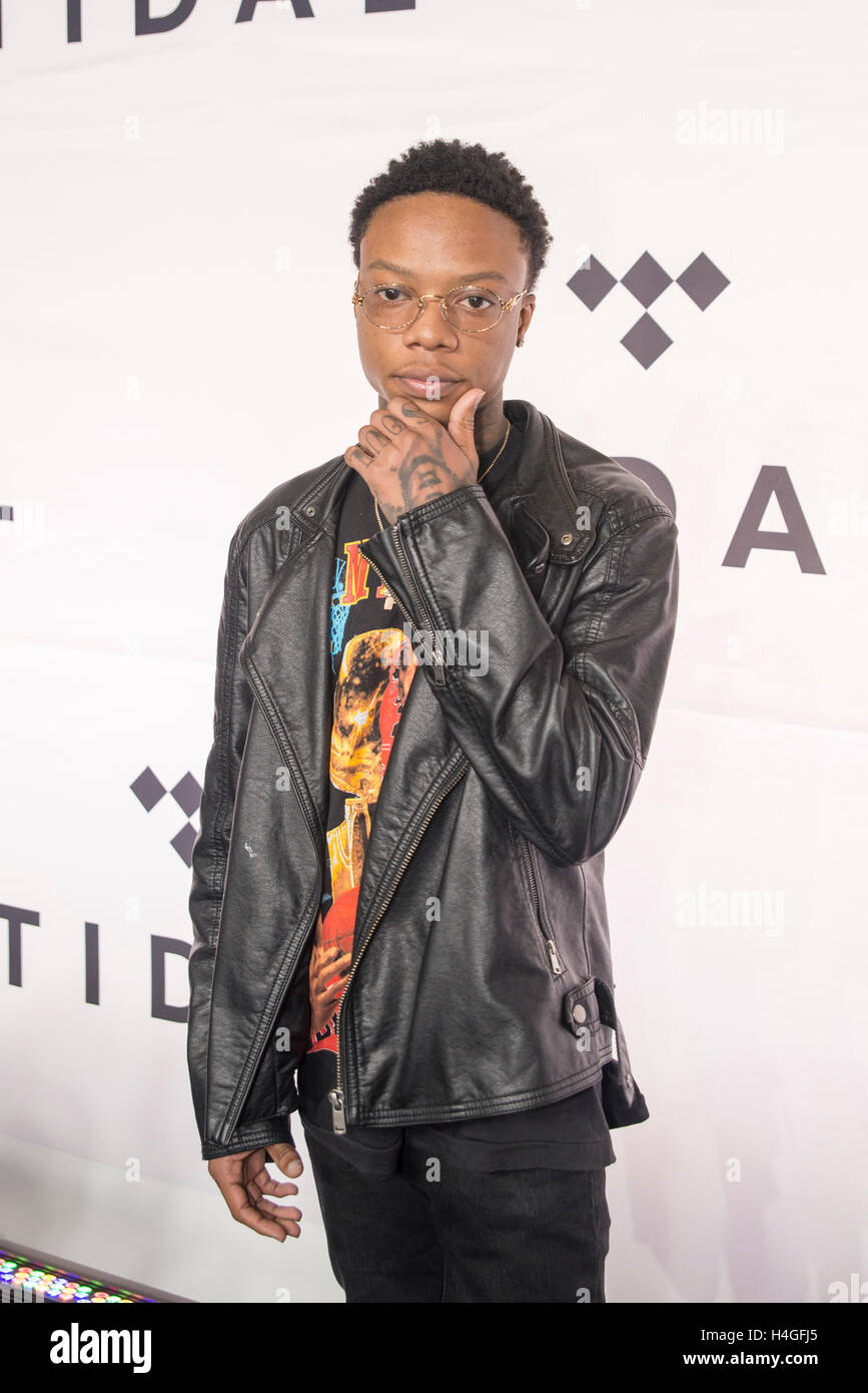 Levi Carter arrives to the Red Carpet at TIDAL X: 1015 benefit concert ...