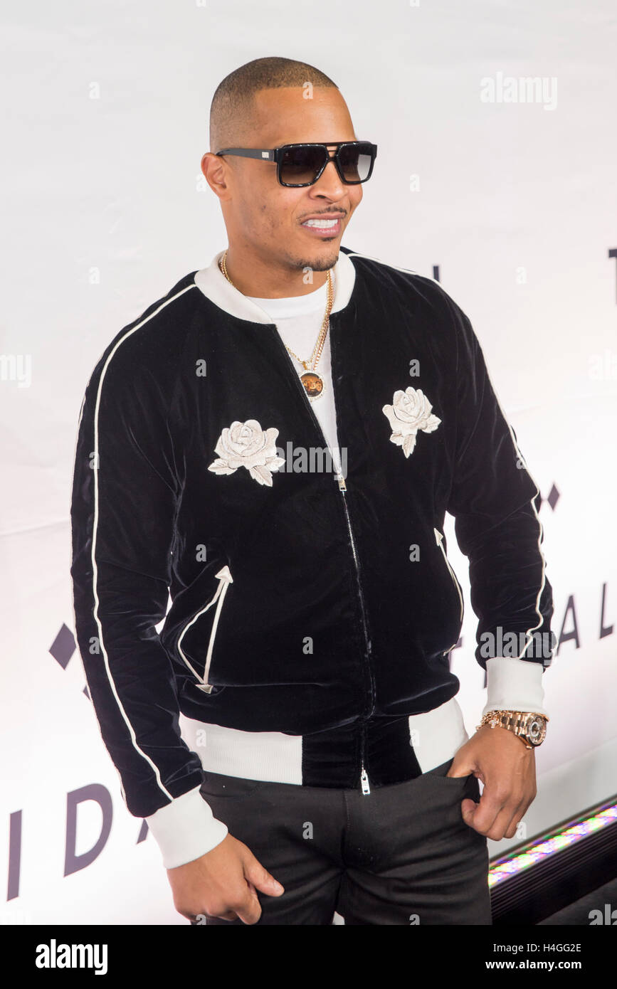 TIP arrives to the Red Carpet at TIDAL X: 1015 benefit concert at ...