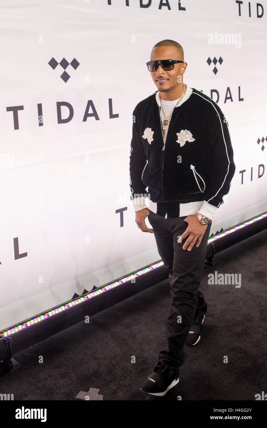 TIP arrives to the Red Carpet at TIDAL X: 1015 benefit concert at ...