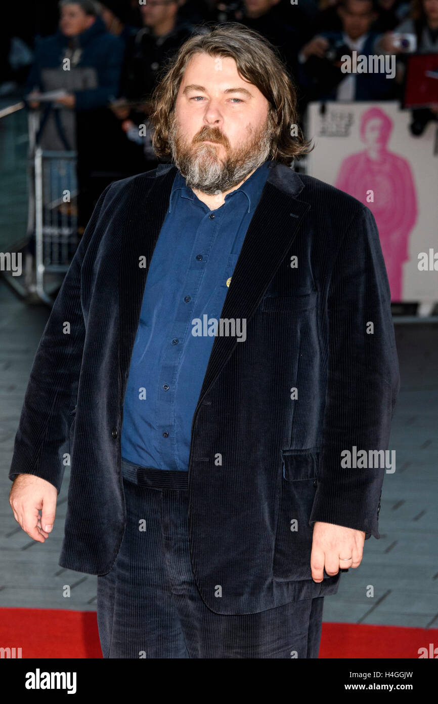 London, UK. 16th October, 2016. Ben Wheatley attends the film premiere of Free Fire at the 60th London Film Festival. Credit:  Raymond Tang/Alamy Live News Stock Photo