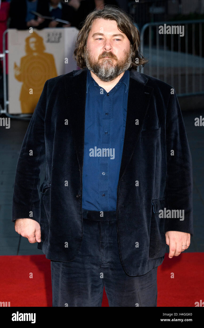 London, UK. 16th October, 2016. Ben Wheatley attends the film premiere of Free Fire showing at the 60th London Film Festival. Credit:  Raymond Tang/Alamy Live News Stock Photo