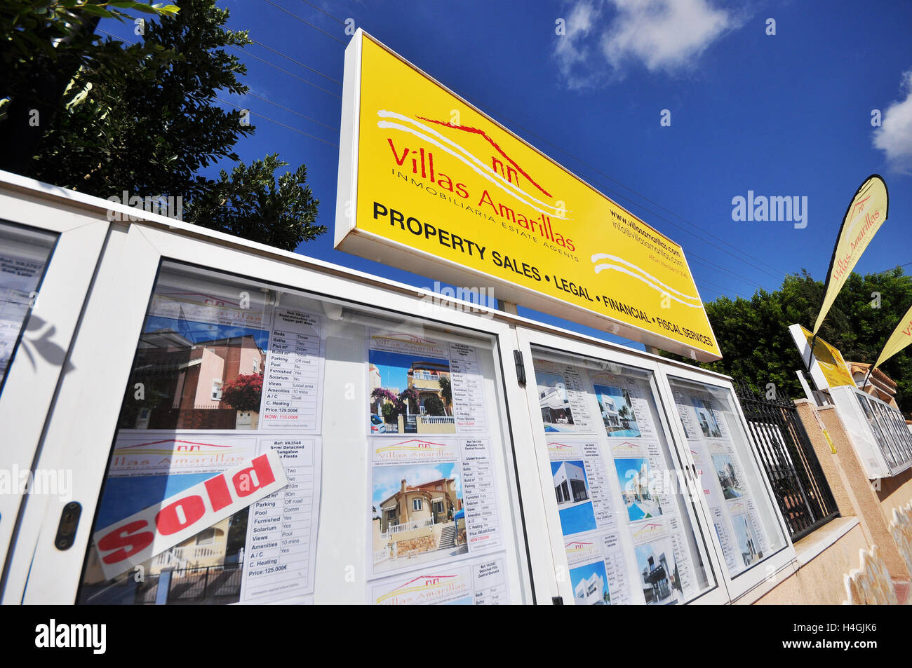 Advertising Banner Spain Spanish Stock Photos Advertising Banner