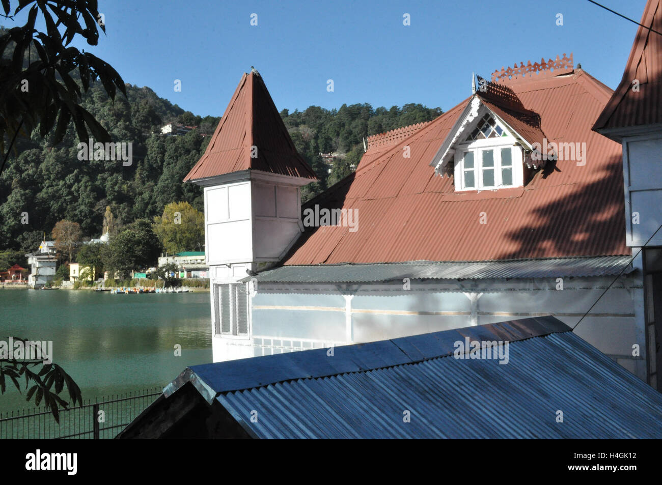 Nainital house hires stock photography and images Alamy