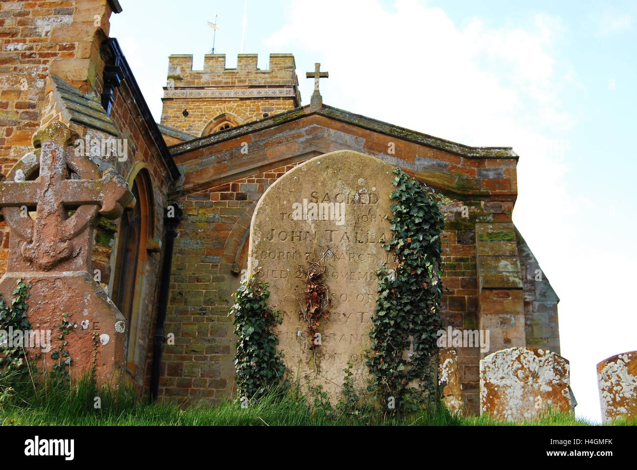 Village church Stock Photo