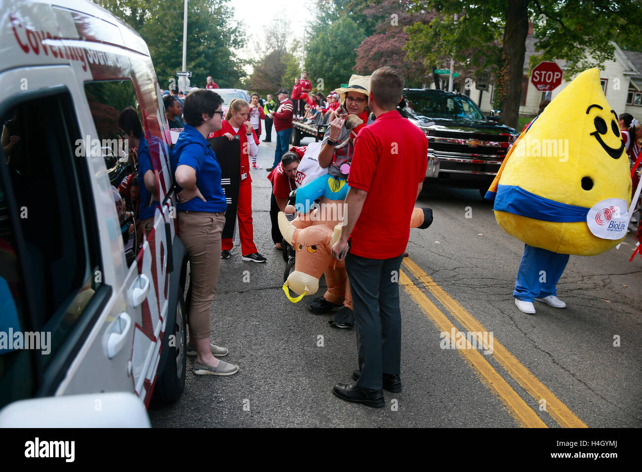 IU parade. (Photo by Jeremy Hogan Stock Photo Alamy