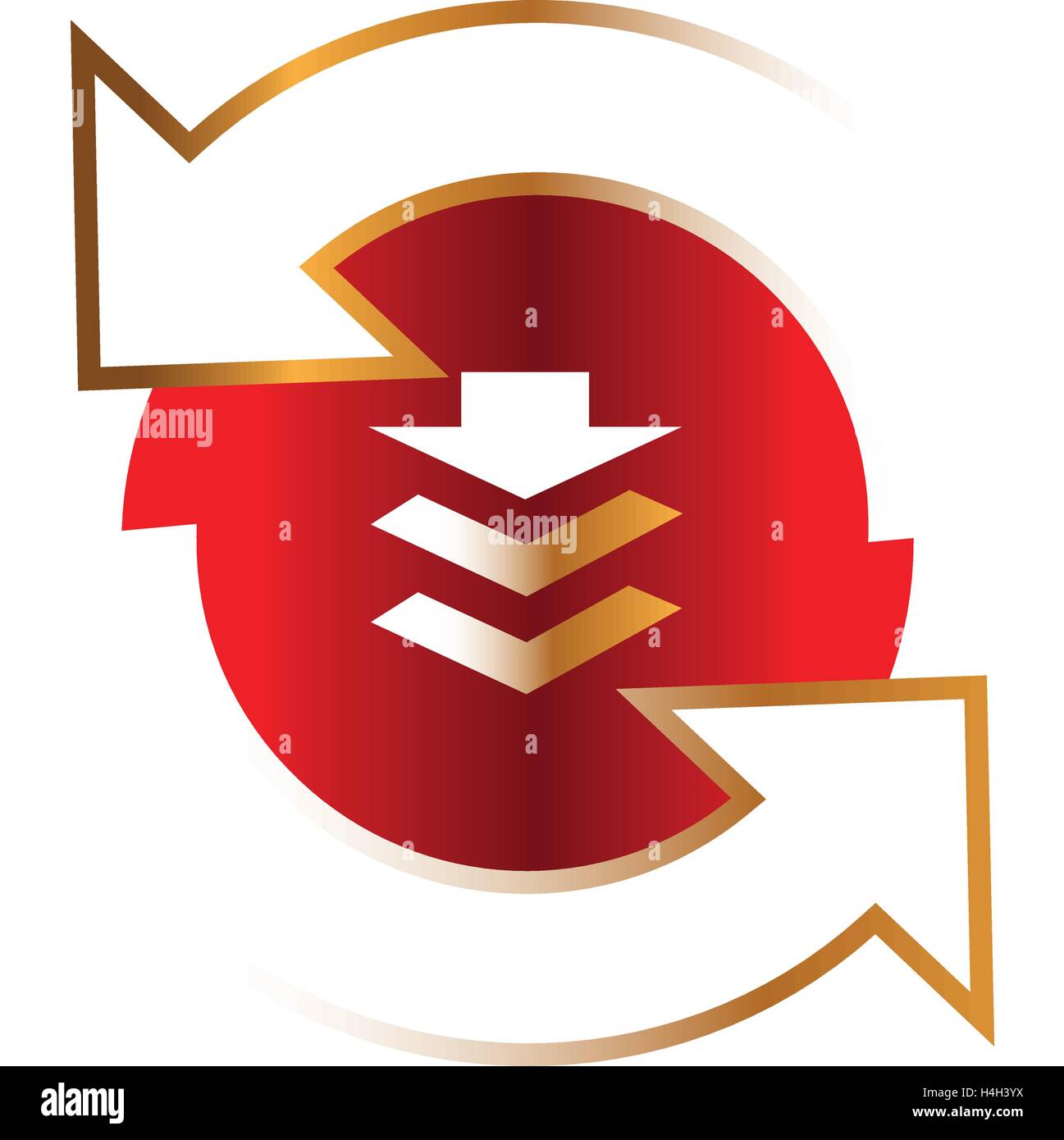 Compress Data Icon. AI 8 Supported Stock Vector Image & Art - Alamy