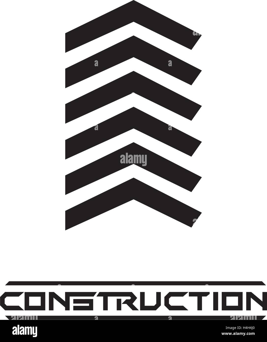 Construction Design Concept AI 10 Supported Stock Vector Image Art