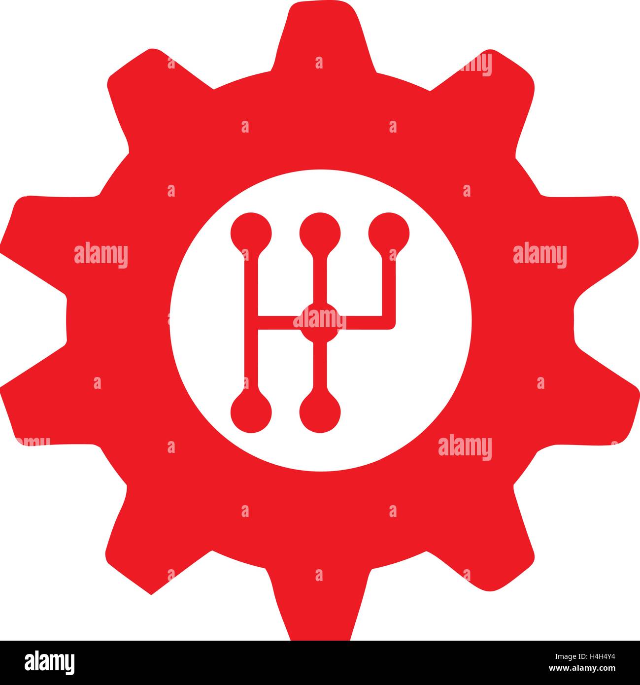 Automobile Gear Concept Design, EPS 8 supported Stock Vector Image