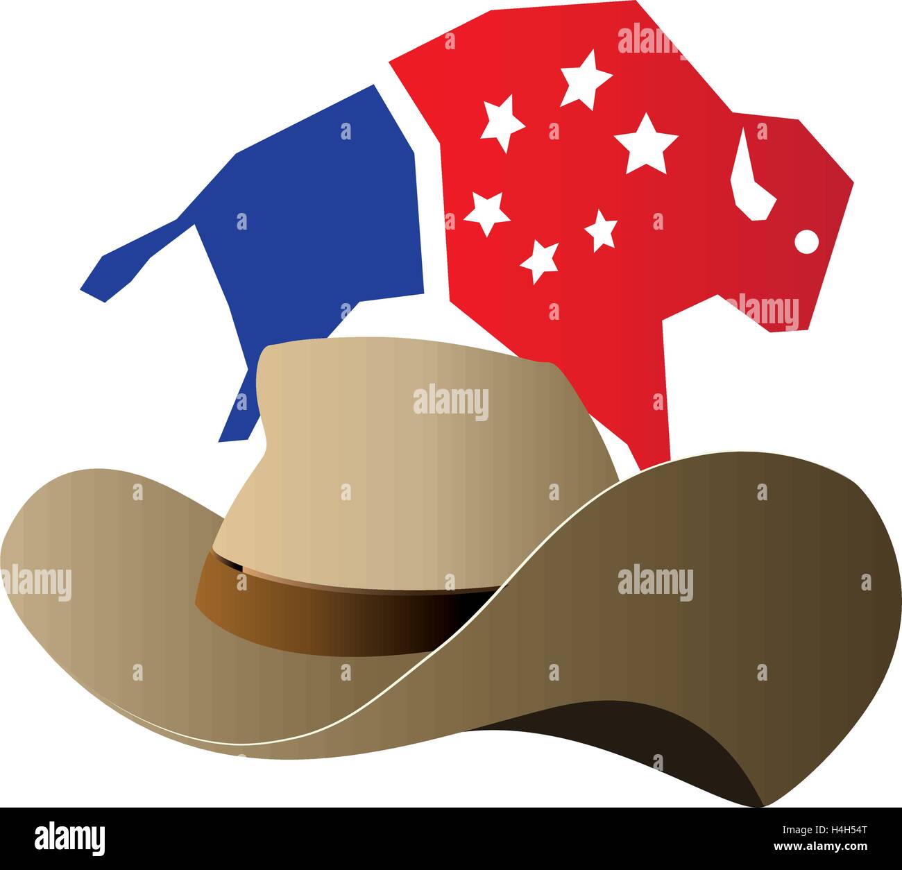 Buffalo Logo Design Concept. EPS 8 supported Stock Vector Image & Art ...