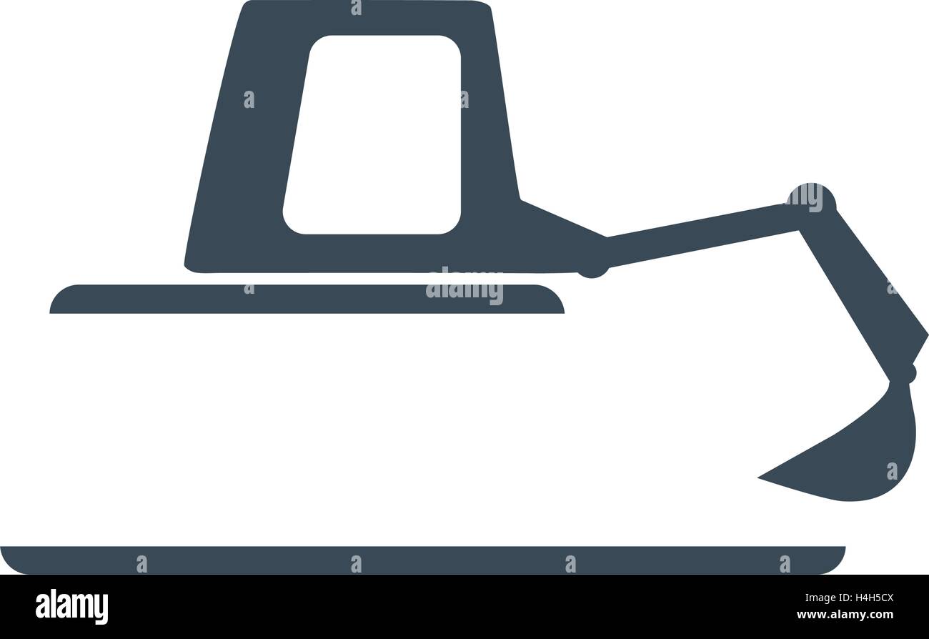 Construction Digger Concept Design, EPS 8 supported Stock Vector Image ...