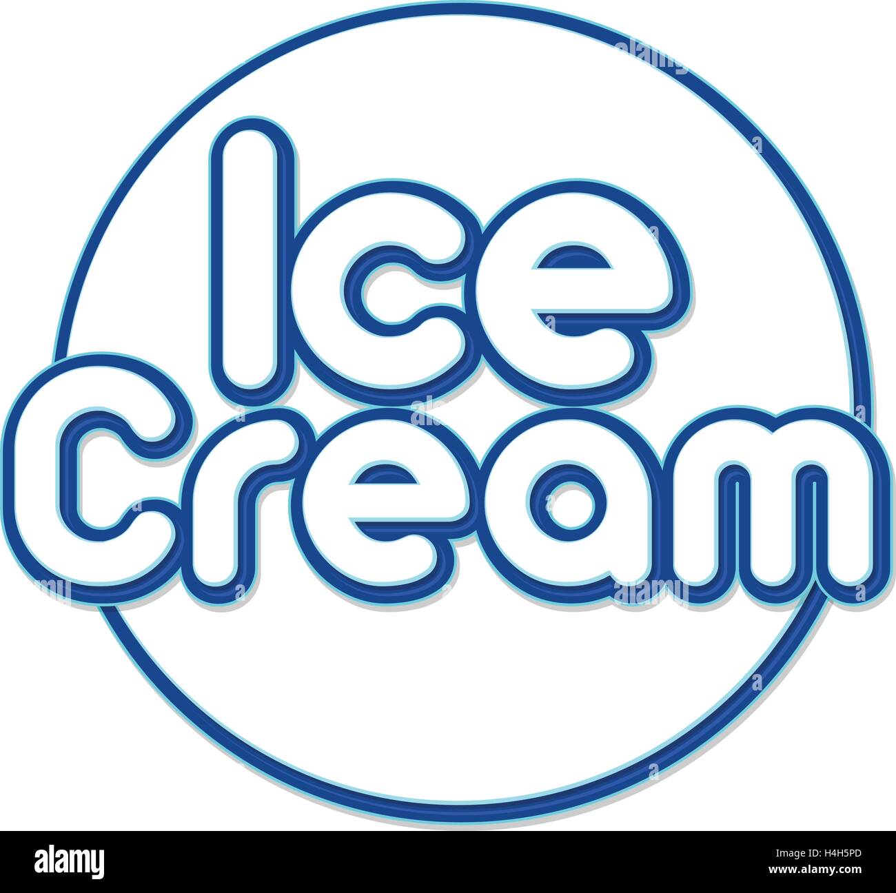 Ice Cream Concept Design, AI 8 supported Stock Vector Image & Art - Alamy