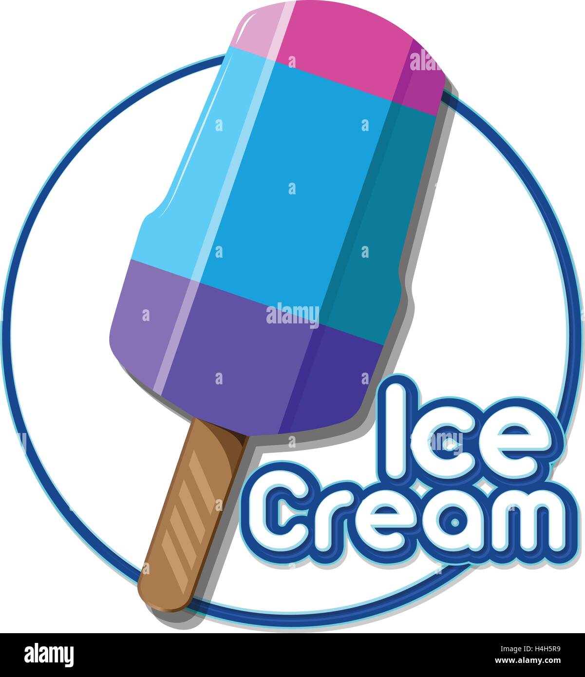 Ice Cream Concept Design, AI 8 supported Stock Vector Image & Art - Alamy