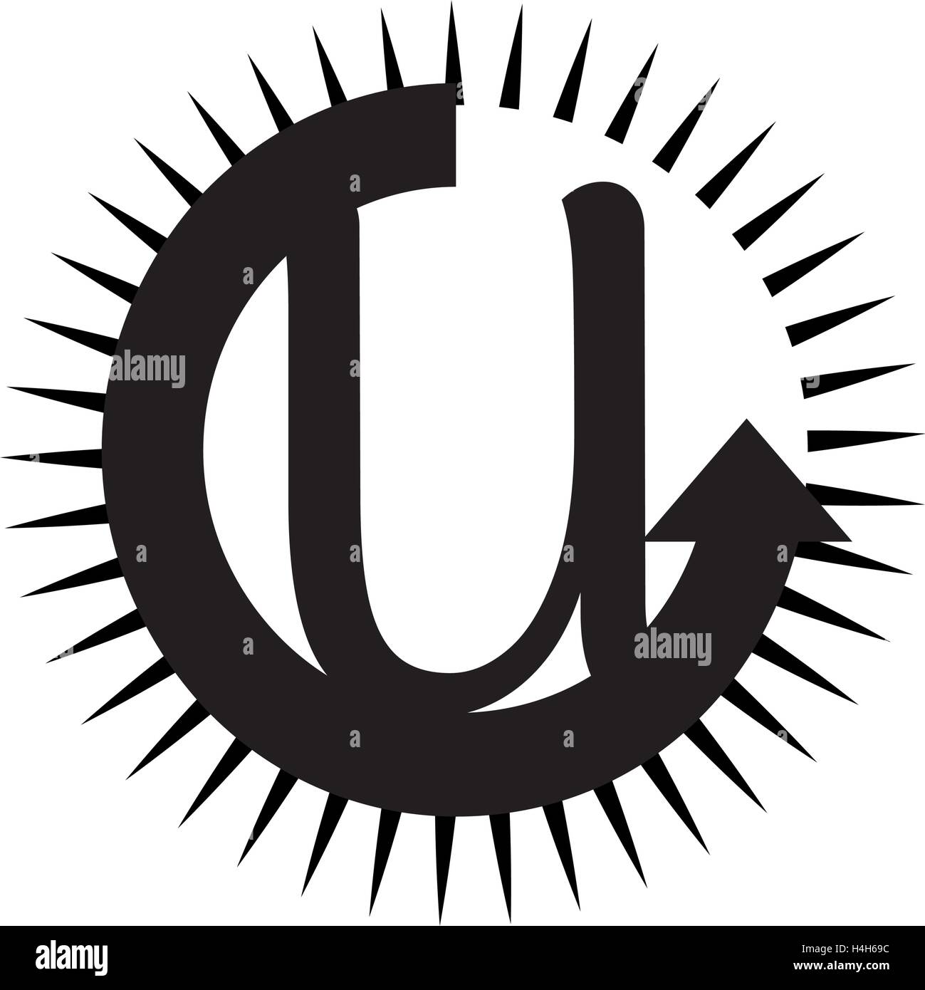 Logo concept design for U letter Stock Vector Image & Art Alamy