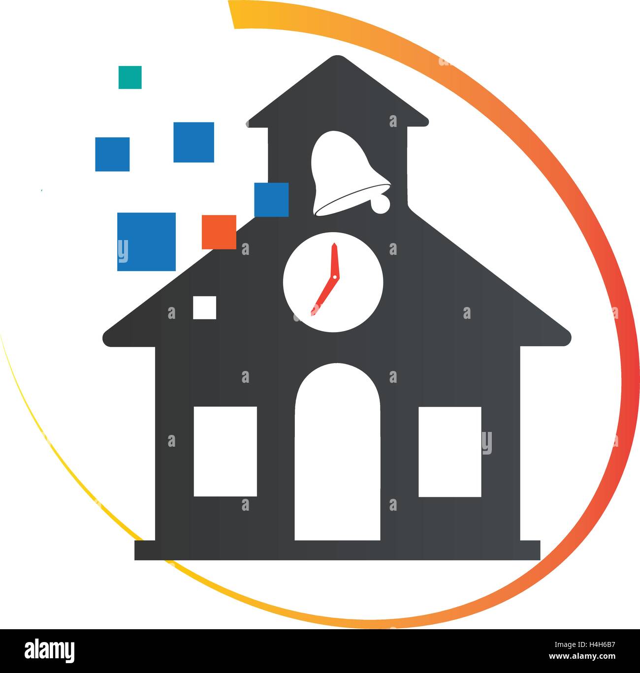 Time to School design concept. AI 10 Supported Stock Vector Image & Art ...