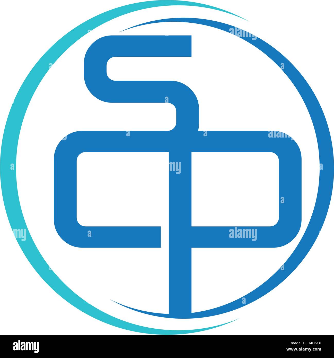 Blue SCP Logo Design, A? 10 Supported. Royalty Free SVG, Cliparts, Vectors,  and Stock Illustration. Image 63537216.