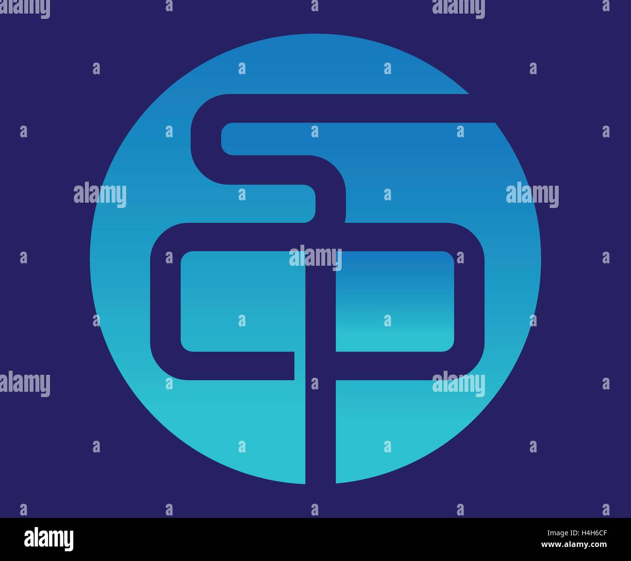 Blue SCP Logo Design, A? 10 Supported. Royalty Free SVG, Cliparts, Vectors,  and Stock Illustration. Image 63537216.