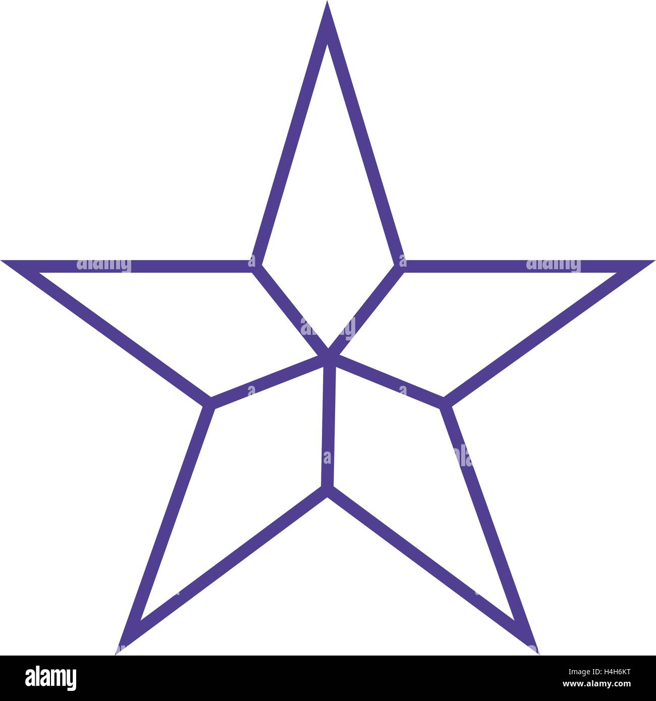 One Color Star Logo. EPS Supported Stock Vector Image & Art - Alamy