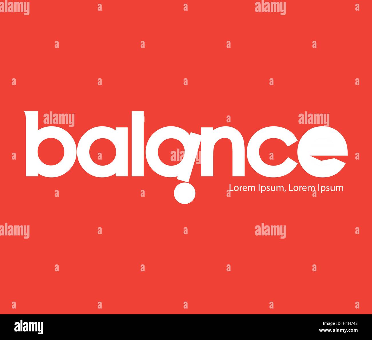 Balance Logo Concept Design, AI 8 supported Stock Vector Image & Art