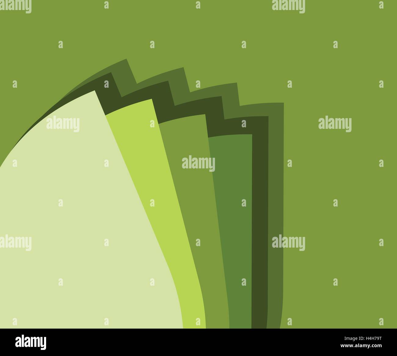 Green Background with Color Scale Stock Vector Image & Art - Alamy