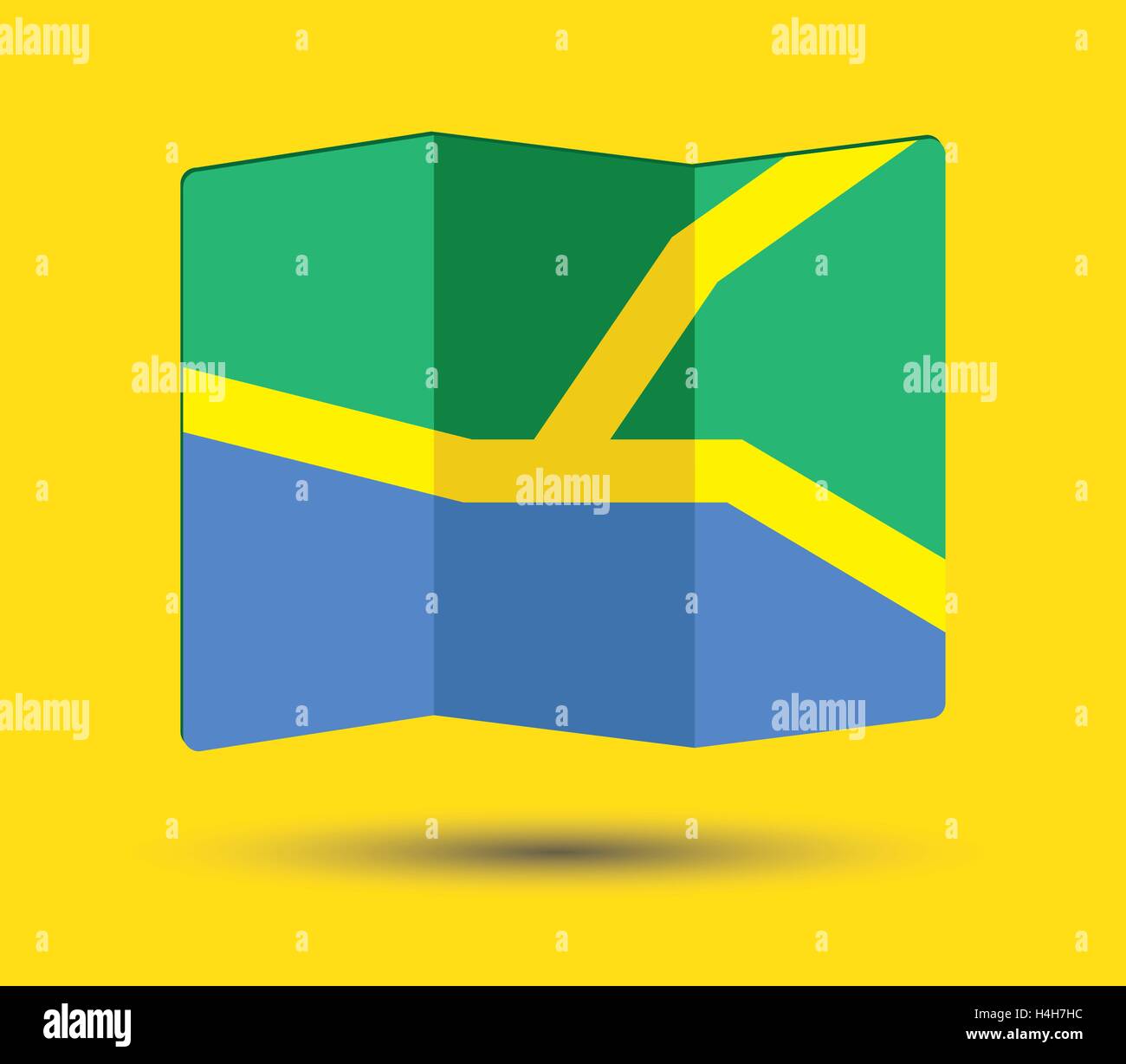 Map Icon Design, EPS 10 supported Stock Vector Image & Art - Alamy