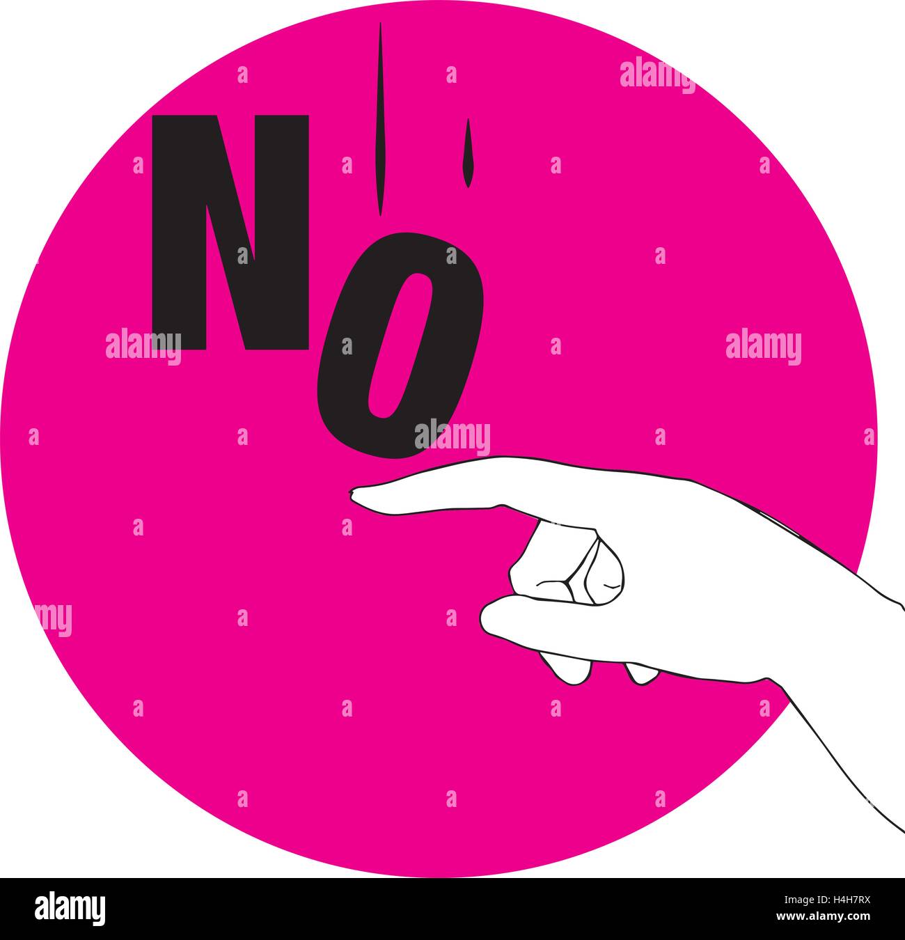 Protest Poster for No. AI 10 supported Stock Vector Image & Art - Alamy