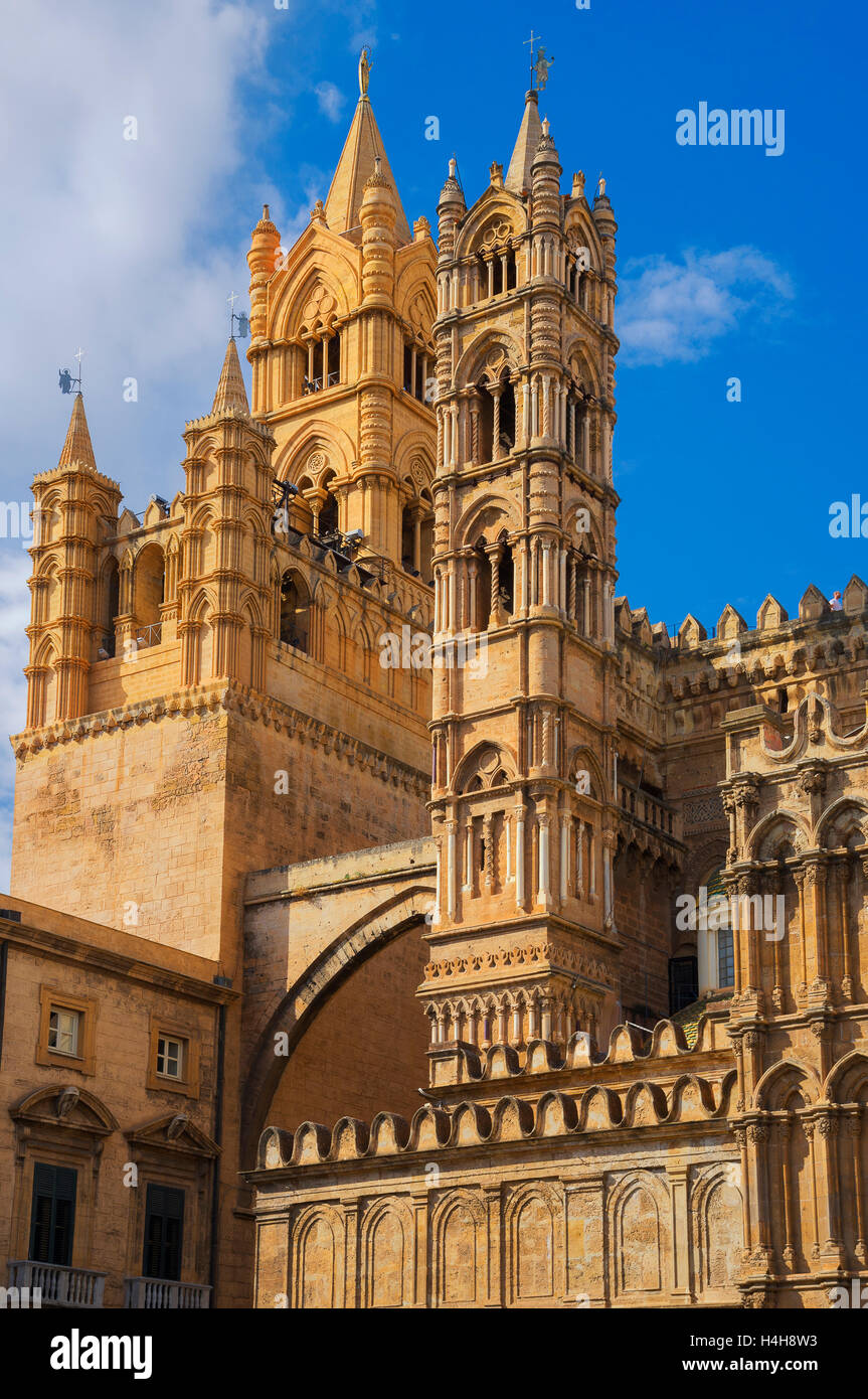 Palermo Cathedral, Palermo, Sicily, Italy Stock Photo - Alamy