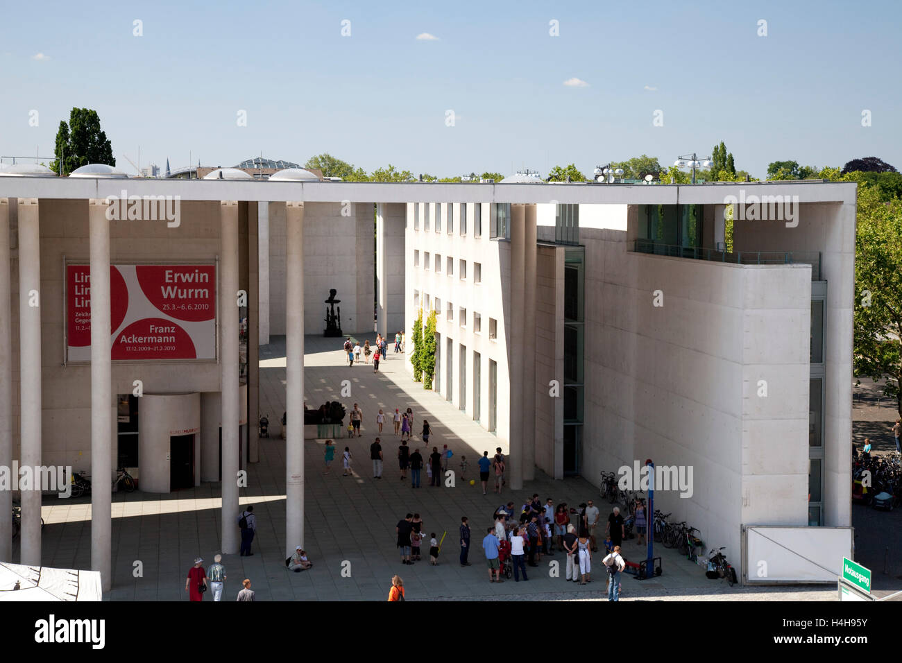 Bonn Museum of Modern Art, Bonn, Rhineland region, North Rhine-Westphalia Stock Photo
