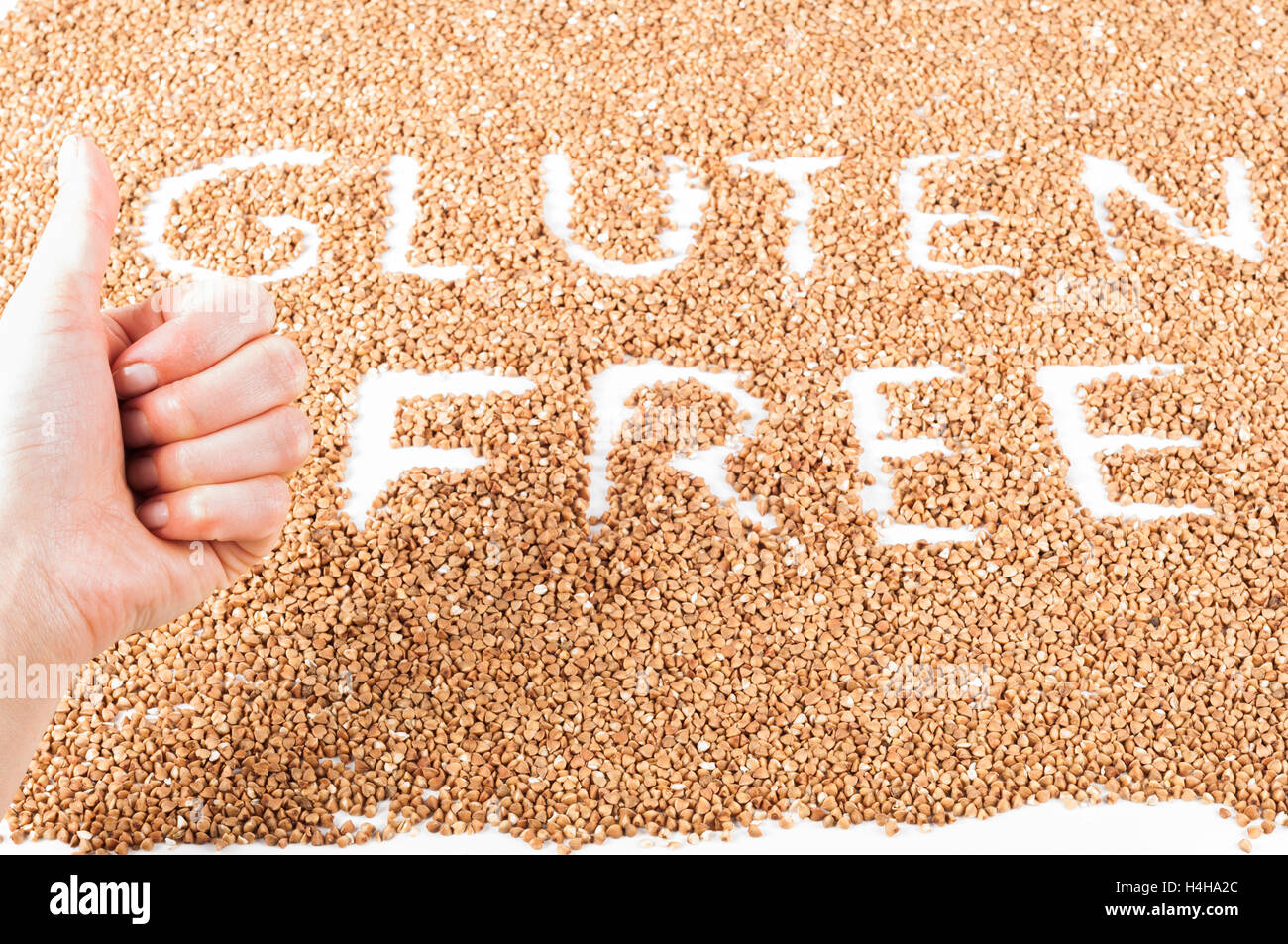 Gluten free buckwheat Stock Photo Alamy
