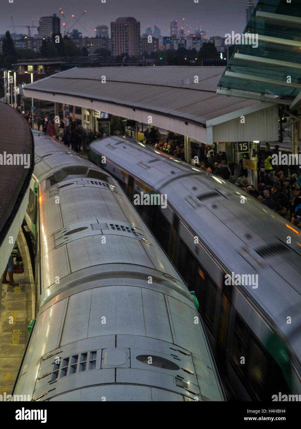 Angry commuter train hi-res stock photography and images - Alamy