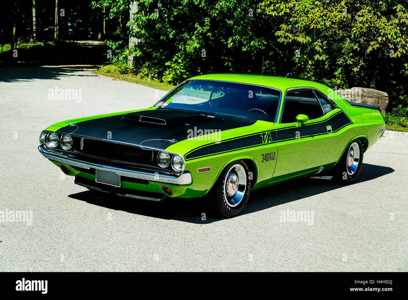 1970 Dodge Challenger TA Stock Photo