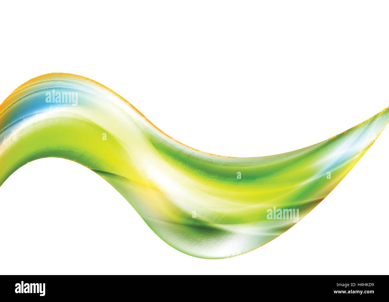 Colorful shiny waves abstract art background. Vector wavy design Stock ...