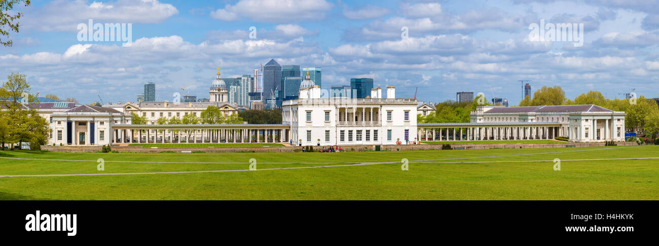View of the National Maritime Museum in Greenwich, London Stock Photo