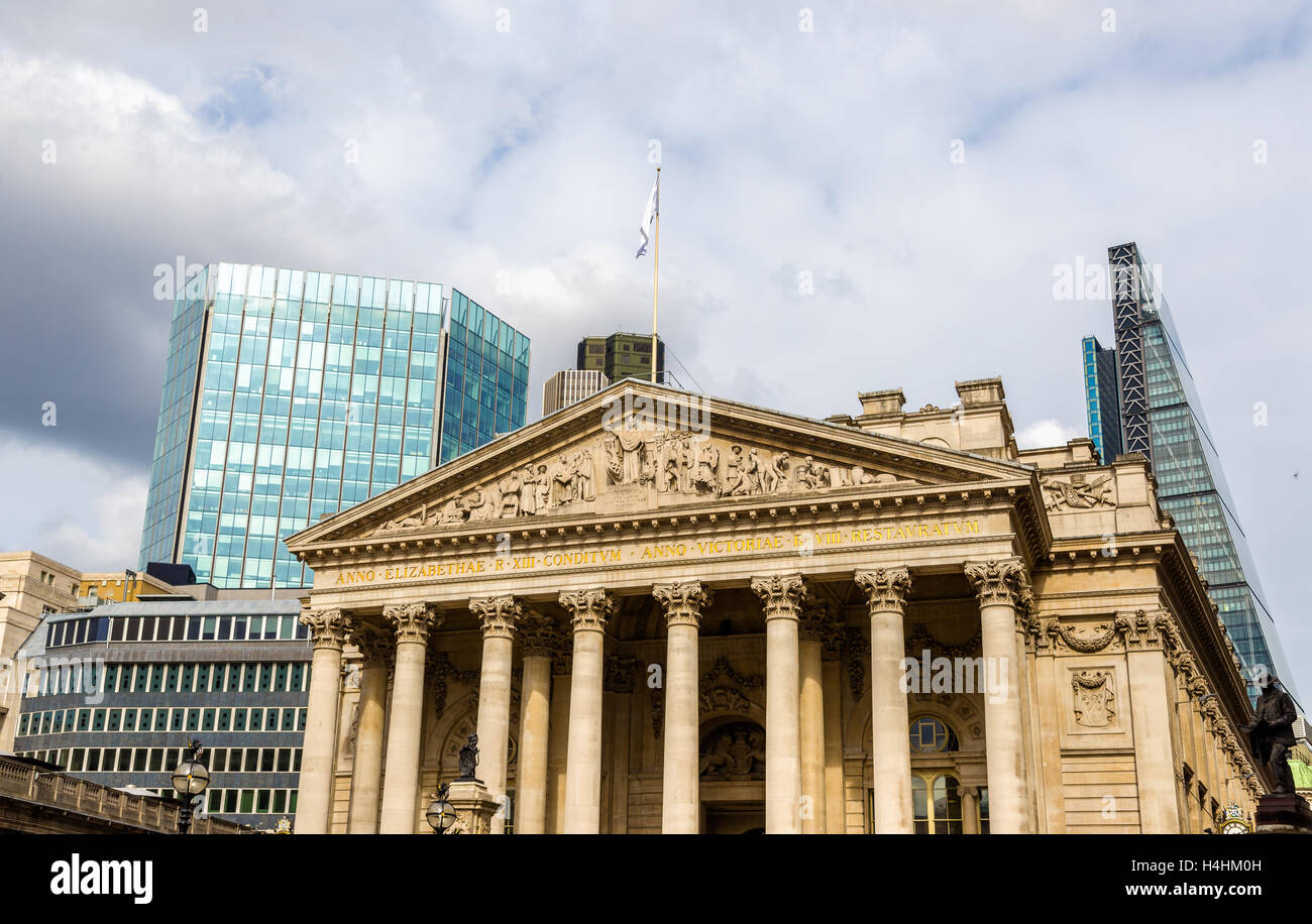 Old london stock exchange building hires stock photography and images Alamy