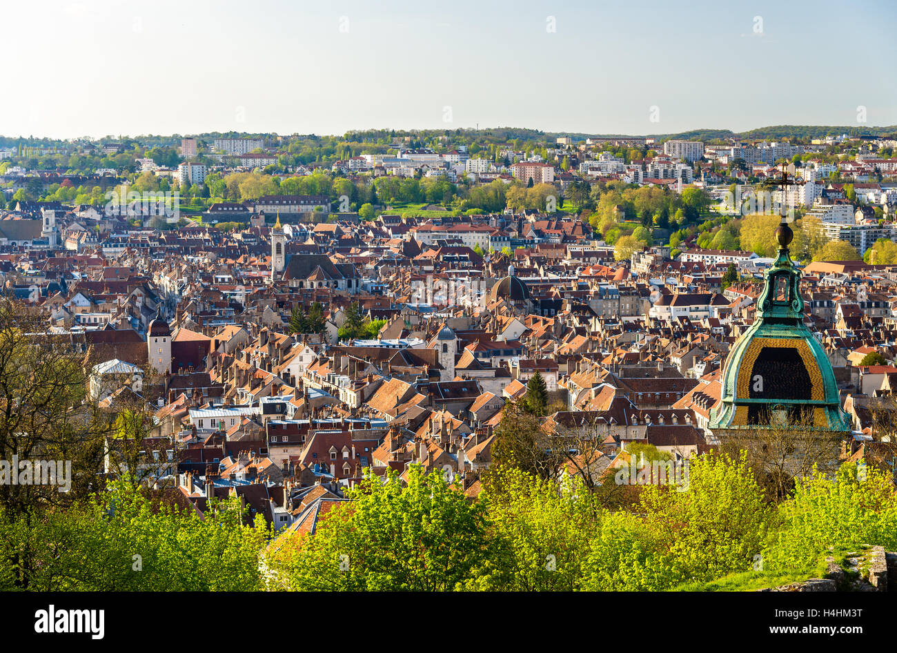View of Besancon city - France, Doubs Stock Photo