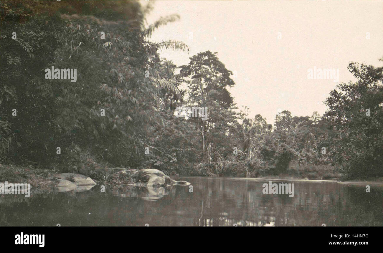 Dutch East Indies, indonesia, River Deli Toewa, Anonymous, 1900 - 1920 Stock Photo